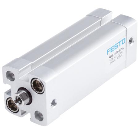 ADN-16-50-I-P-A Festo Double Action Pneumatic Compact Cylinder 16mm Bore, 50mm stroke