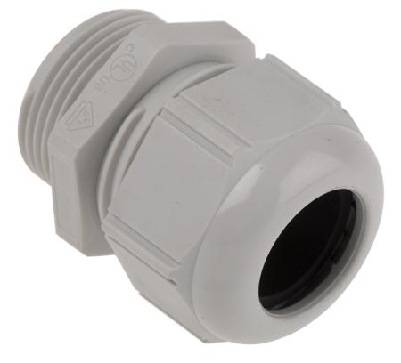 53111430 Lapp M25 Grey Polyamide, IP68, IP69 Cable Gland