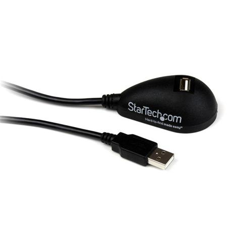 USBEXTAA5DSK StarTech.com USB 2.0, Male USB A to Female USB A, 480Mbps, 1.5m