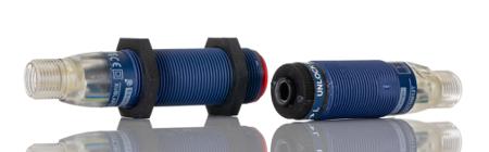 XUBLAPCNM12 Telemecanique Through Beam (Emitter and Receiver) Photoelectric Sensor >30 m Detection Range PNP, Solid State IP67