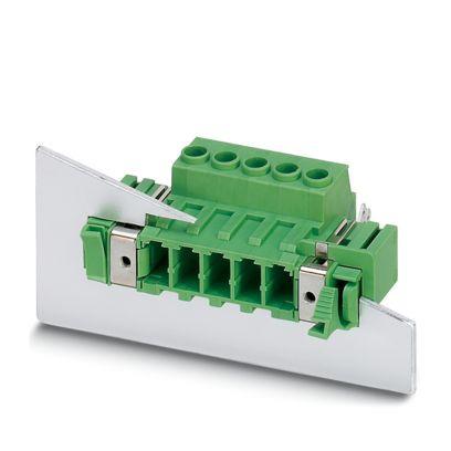 1716823 Phoenix Contact, 7.62mm Pitch, DFK-PC, 12 Way, , Pluggable Terminal Block, Feed Through Plug, Screw, Screw Termination,