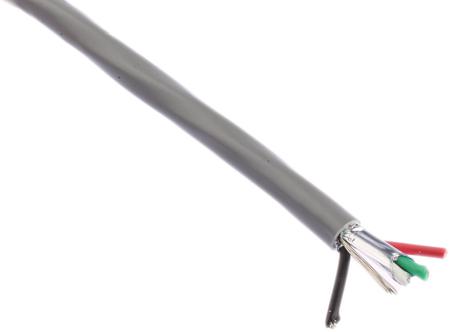 2466C SL005 Alpha WireAlpha Essentials Communication & Control Series 2 Core Audio & Control Cable, 0.35 mm² CSA Screened, 0.18mm
