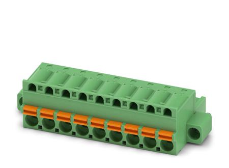 1873278 Phoenix Contact, 5.08mm Pitch, FKC 2.5/ 9-STF-5.08, 9 Way, Pluggable Terminal Block, Plug, Spring Cage Termination,