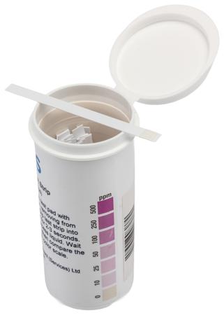 NIT502 Single Parameter(s) Nitrate pH Test Strip, max. measurement 500ppm