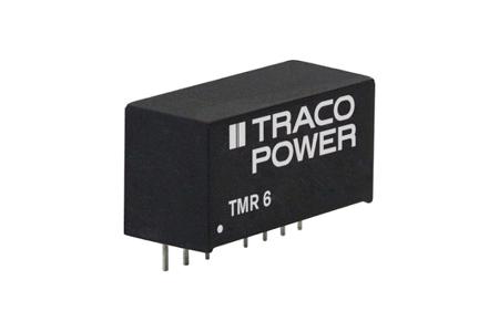 TMR 6-1211 TRACOPOWER TMR 6 DC-DC Converter, 5V dc/ 1.2A Output, 9 → 18 V dc Input, 6W, Through Hole, +70°C Max Temp -40°C