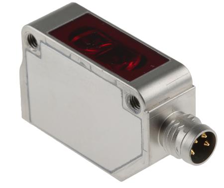 E3ZM-D87 Omron Diffuse Photoelectric Sensor 1 m Detection Range PNP IP69K Block Style