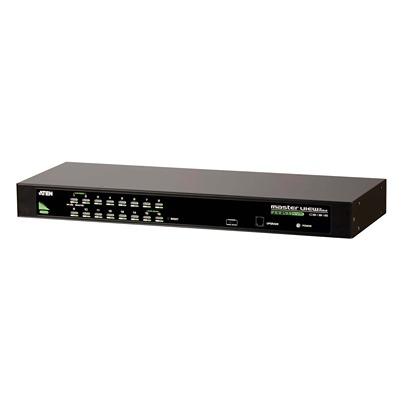 CS1316 Aten 16 Port PS/2, USB VGA KVM Switch, 2048 x 1536 Maximum Resolution