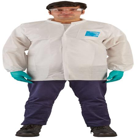 WH15B-00208-04 Ansell White Coverall, EN 1073-2, EN 1149-5, EN 14126, L