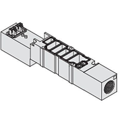 VVQ4000-P-1-03F SMC VQ4000 Spacer,