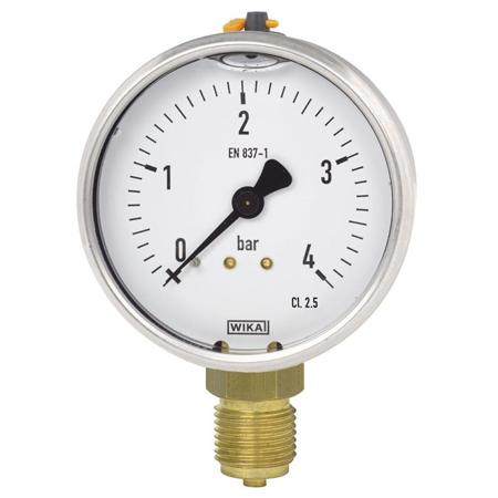48777236 WIKA G 1/8 Dial Pressure Gauge 400bar, , 0bar min.