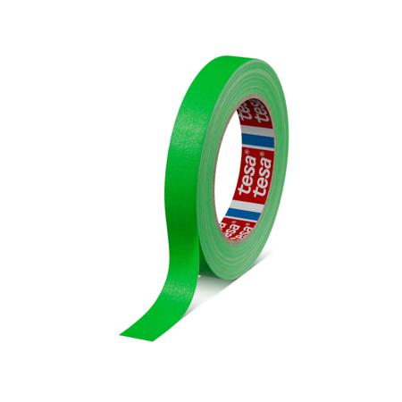 04671-00052-10 Tesa Green Acrylic Coated Gaffa Tape, 19mm x 25m, 0.28mm Thick