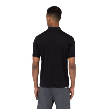 DK0A4YLABLK1 Dickies DK0A4YLA Black Polo Shirt, UK- L, EUR- L