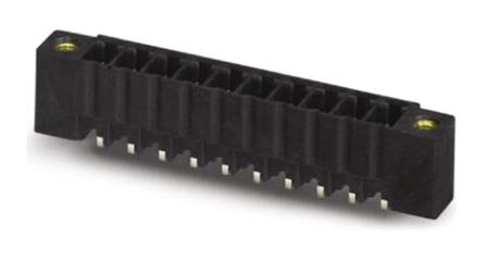 1707230 Phoenix Contact, 3.81mm Pitch, MCV 1.5/ 4-GF-3.81 P14 THR, 4 Way, Pluggable Terminal Block, Header, Solder Termination,