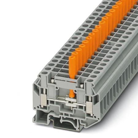 3072804 Phoenix Contact  UK 6-TK-P Series Grey, 6mm², 1-Level, Screw Termination