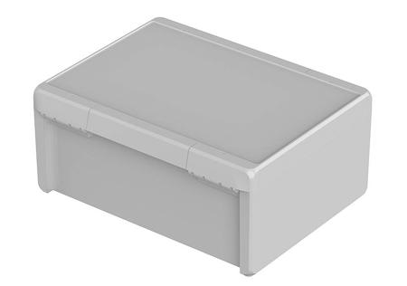 96017675 Bopla Bocube Series Light Grey Polycarbonate V0 Enclosure, IP66, IP68, IK07, Light Grey Lid, 160 x 364 x 284mm