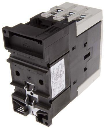 3RT10451BB40 Siemens Sirius Classic 3RT1 3 Pole Contactor, 3NO, 80 A (AC3), 37 kW (AC3), 24 V dc Coil
