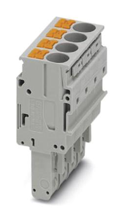 3061596 Phoenix Contact, PP-H 6/ 4, Pluggable Terminal Block, Plug, Push In Termination,