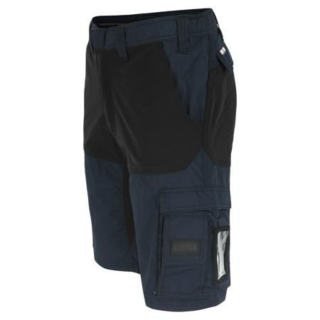 23MBM1901NY-52 Herock HESPAR SHORTS Navy Blue - Black 35% Cotton, 65% Polyester Work shorts, 42in