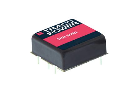 THN-30-2425WI TRACOPOWER THN 30WI 30W Isolated DC-DC Converter Through Hole, Vin 9 → 36 V dc, Vout ±24V dc