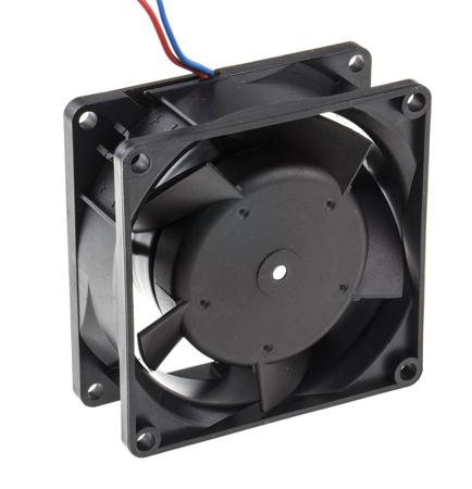 8314HU ebm-papst Axial Fan, 80 x 80 x 32mm, 80m³/h, 6W, 24 V dc (8300 Series)