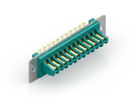 434-493 RS PRO 4.70mm Pitch Rack and Panel Connector Backplane Connector, Male, Straight, 24 Row, 24 Way