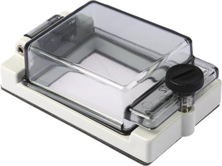 297-1184 RS PRO Grey Polycarbonate IP44 Inspection Window for use with 46277-3, DIN 43880