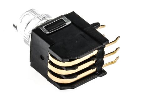 K5V1-GN-43-T Transparent Button Tactile Switch, SPDT-NO/NC 100 mA @ 32 V dc 4mm