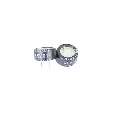 360-048 RS PRO 0.1F Supercapacitor EDLC -20 → +80% Tolerance 5.5V dc, Through Hole