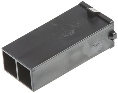 43680-2002 Molex SABRE 43680, 7.49mm Pitch, 2 Way, 1 Row Male Connector Housing