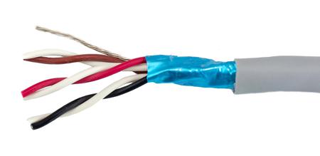 78163 SL005 Alpha Wire Ecogen Ecocable Mini Series Data Cable, 3 Pairs, 6 Cores, 0.15 mm², Screened, 26 AWG, 30m, Screened Shield,