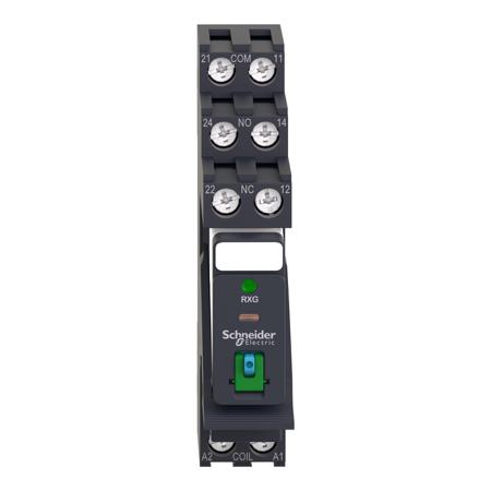RXG22BDPV Schneider Electric RXG Series , 24V dc DPDT Interface Relay, DIN Rail
