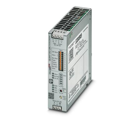 2906996 Phoenix Contact 18 → 30V dc Input DIN Rail Uninterruptible Power Supply (240W), QUINT4