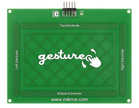 MIKROE-1723 MikroElektronika Gesture Tracking mikroBus Click Board