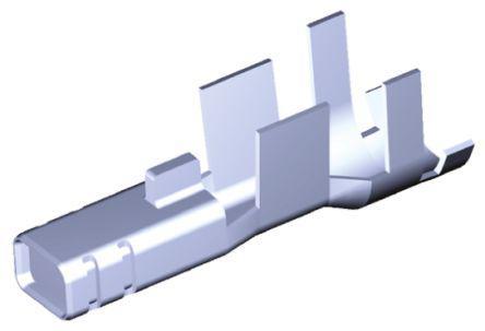 1971779-1 TE Connectivity Power Triple Lock Crimp Terminal Contact, Female to 3mm² to 12AWG, Tin Plating