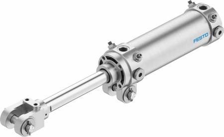DWC-50-125-Y-A-G Festo Pneumatic Piston Rod Cylinder - 572349, 50mm Bore, 125mm Stroke, DW Series, Double Acting