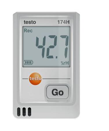 0572 1741 01 Testo TESTO 174 H MINI Temperature & Humidity Data Logger Data Logger, USB 2.0, 2 Input Channel(s)