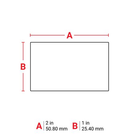 THT-17-424-3 Brady R4300/R7950 Cable Label Refill Labels, For Use With 200MVP Plus Label Printers, 300MVP Plus Label Printers, 300X