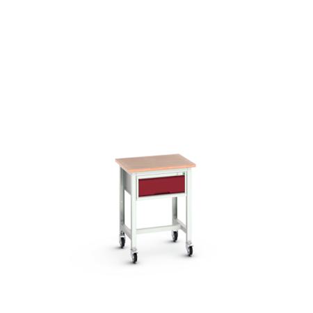 16922200.24 Bott Portable Steel Workbench, 200kg Max Load, 930mm x 600mm x 700mm