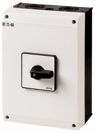 207381 P3-100/I5 Eaton 3 Pole Surface Mount Isolator Switch - 100A Maximum Current, 55kW Power Rating, IP65