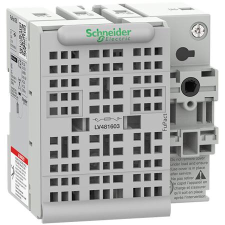 LV481603 Schneider Electric Fuse Switch Disconnector, 3 Pole, 32A Max Current, 80kA Fuse Current