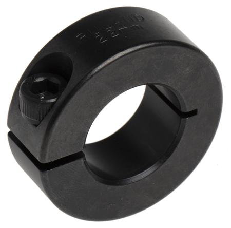 MCL-22-F Ruland Shaft Collar One Piece Clamp Screw, Bore 22mm, OD 42mm, W 15mm, Carbon Steel