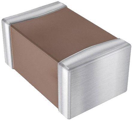 08051C122KAT2A EPCOS 1.2nF Multilayer Ceramic Capacitor MLCC 100V dc 0805 (2012M) SMD, Max. Temp. +125°C