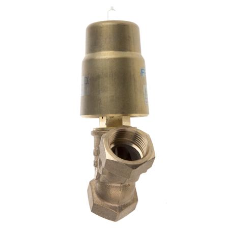 VZXF-L-M22C-M-B-G1-230-H3B1-50-10 Festo Angle Seat Pneumatic Valve, 1 in BSP