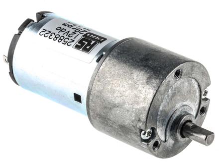 258-8322 RS PRO Geared DC Geared Motor, 12 V dc, 30 Ncm, 29 rpm, 5mm Shaft Diameter
