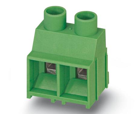 1904150 Phoenix Contact MKDS 5 HV/ 3-9.52 Series PCB Terminal Block, 3-Contact, 9.52mm Pitch, Through Hole Mount, 1-Row, Screw