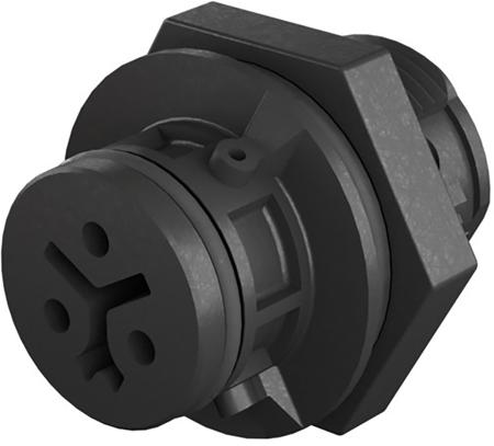 41-031-4043-9 Wieland RST 08i2/3 Series, Female 3 Pole Female Connector, Panel Mount, Rated At 8A, 250 V, 400 V