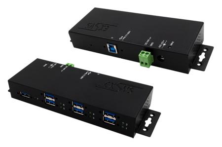 EX-1517HMVS Exsys 7 Port USB 3.2  Hub, Battery Powered, 178 x 59 x 25mm