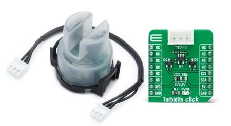 MIKROE-4939 MikroElektronika Turbidity Click Bundle Bundle for E TSD-10