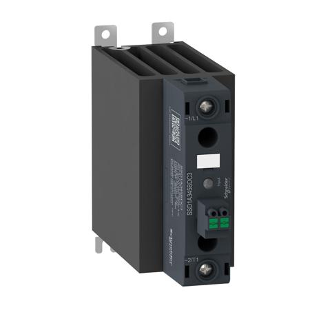 SSD1A345M7RC3 DIN Rail Solid State Relay, 45 A Max. Load, 280 V ac/dc Max. Load