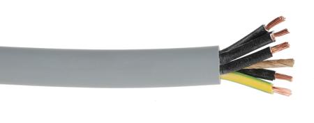 1123037 Lapp 5 Core Industrial Cable 0.75 mm² CSA, Unscreened Grey Low Smoke Zero Halogen (LSZH) Sheath, 50m Reel